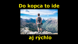 Ako vyliezť na Téryho chatu za polovičný čas - do kopca to ide aj rýchlo